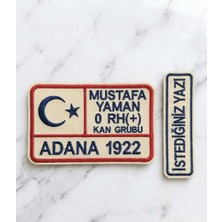 Arkası Cırtlı Isimli Patch ( Peç )