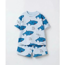 La'ciel Paris Baby Shark Erkek Çocuk Şortlu Takım