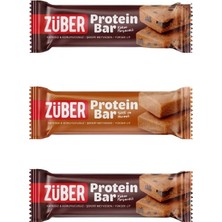 Züber Protein Bar Yeni Deneme Paketi 35G x 3 Adet (Kakao Parçacıklı, Sütlü Hurmalı)