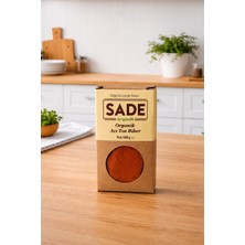 Sade Organik Acı Toz Biber 100 gr