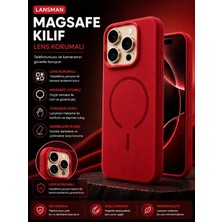 Jolita iPhone 14 Pro Max Premium Magsafe Lansman Kılıf Kamera Korumalı Mat Silikon Kapak