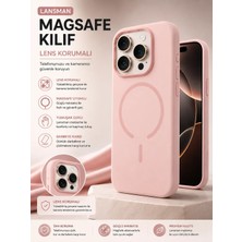 Jolita iPhone 17 Pro Premium Magsafe Lansman Kılıf Kamera Korumalı Mat Silikon Kapak