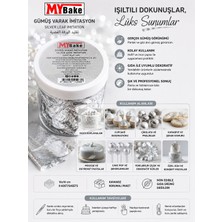 my bake mybake gümüş varak  (silver leaf ımitation)