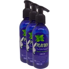 No7trend Playboy Pure Edible Massage Oil 120ML Nane Aromalı Masaj Yağı 3 Adet