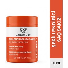 Ashley Joy Saç Sakızı Fiber Gum 90 ml - Maximum Tutuş Mükemmel Şekillendirme