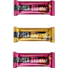 Züber Hi Protein Yeni Deneme Paketi 45G x 3 Adet (Çilekli, Muzlu)