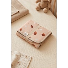 Hamur Bebek Bakım Örtüsü Alez Çift Taraflı 40x70 cm Pudra Renkli Silinebilir Süngerli Ped