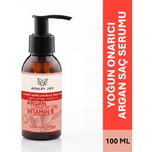 Ashley Joy Yıpranmış Saçlara Özel Kırık Saç Uçlarını Onaran Argan Yağı İçeren Saç Bakım Serumu 100 ml