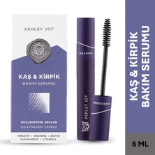 Ashley Joy Besleyici Kaş Kirpik Serumu 6 ML Arginine, Keratin ve Niacinamide İçeren Güçlü Formül