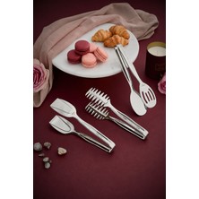 Belirtilmemiş Table Ready 3'lü Çelik Maşa Seti