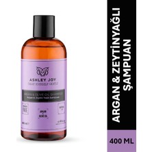 Ashley Joy Argan & Zeytinyağlı Hacim Verici Şampuan 400 ml Parabensiz İnce Telli Saçlar İçin