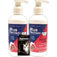 No7trend Süper Playboy Tüy Dökücü Krem2 Adet x 250 ml Ceviz Sütlü & Cevizli Rus Merhemi + Yanında Jel