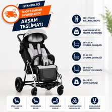 Tagesan Mywam Yeti Engelli Çocuk Puseti | Büyük Çocuklar ve Gençler Için Ayarlanabilir, Katlanabilir ve Destekleyici Puset