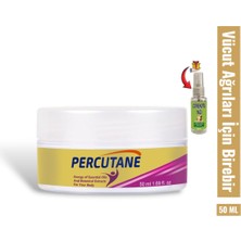 No7trend Percutane Hızlı Etkili Rahatlatıcı Ağrı Giderici Masaj Kremi 50 ml / Çörek Otu Yağı 30 ml Hediye