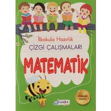 Harika Çocuk Yayınları İlkokula Hazırlık Matematik Çizgi Çalışmaları 32 Sayfa Veysel Murat Erçoklu 6 - 8 Yaş Zeka Geliştirici