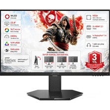 Lenovo Legion 24-15 23.8'' 0.5ms (MPRT) 240Hz (2xHDMI+DisplayPort) HDR10 AMD FreeSync Premium IPS Panel FHD WLED Pivot Gaming Monitör 67E7GAC4TK