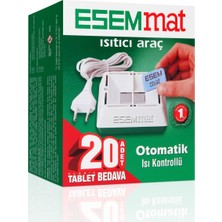 Esemmat Kablolu Isıtıcı Araç Tablet ile Otomatik Isı Kontrollü Etkili Cihaz