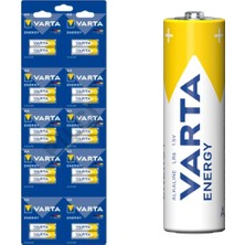 Varta 1.5 Volt Alkalin AA Kalem Pil 2'Li Yırtmalı (20'Li Kartela Paket)