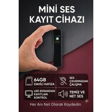 Kingboss  KB- 90 LED Ekranlı 64 gb Ses Kayıt Cihazı