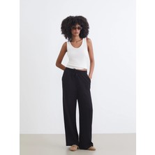 Lc Waikiki Yeni Sezon Beli Lastikli Geniş Paça Kadın Pantolon