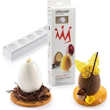 Silikomart MUL3D Egg 100 - Profesyonel 3D Yumurta Formlu Silikon Kalıp Seti