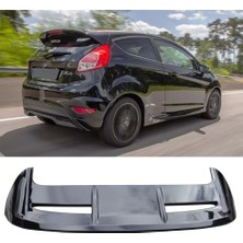X Power Tuning Ford Fiesta 2009.2016 Plastik Parlak Siyah Boyalı St Spoiler