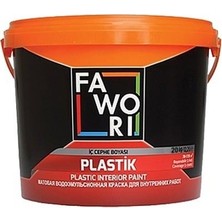 Fawori Plastik İç Cephe Duvar Boyası Beyaz 10 Kg Mat ve Pürüzsüz Görünüşlü Ekonomik Kalite