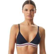 Tommy Hilfiger Kadın Lacivert Bikini Üstü UW0UW06350