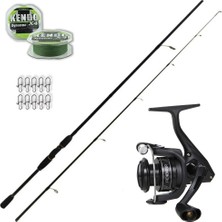 Okuma Revenger 3000 - Remixon Double Black 240CM Spin Olta Seti