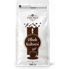 Erilmez Dibek Kahvesi 500 gr Geleneksel Lezzet Osmanlı Dibek Kahvesi Bol Köpüklü Yoğun Aromalı
