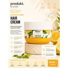 Produkt By Tanzade Dolce Limoncera Hair Cream 300 ml | Limon Özlü Besleyici, Onarıcı ve Nemlendirici Saç Bakım Kremi