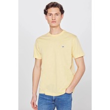 Lee %100 Pamuk Regular Fit Normal Kesim Bisiklet Yaka Logo Detaylı Tişört