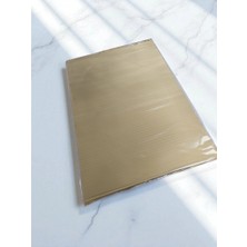 Empressco Altın Renkli Oluklu Çikolata Ambalaj Folyosu 50X35 Cm, 1 Paket (1kg)