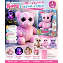 Soft Işıklı ve Kokulu Sevimli Ayıcık Squishy Oyuncak – Yumuşak Dokulu Gece Lambalı Ayıcık