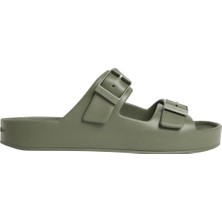 Calvin Klein Erkek Ergon Eva Double Bar Sandal Sandalet HM0HM02116LDI