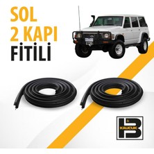 B&M Kauçuk Nissan Patrol (1980-1987) Sol Ön ve Arka Kapı Fitili BM02435