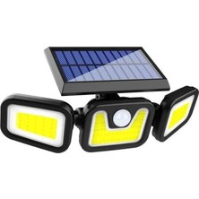 Sb Shopping MX-W771B Sensörlü 3 Modlu 90 Cob Ledli Solar Aydınlatmalı Duvar Lambası