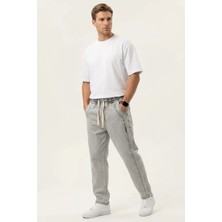 Erkek Rahat Kesim Denim Taş Pantolon