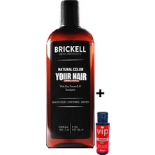 Fırfır Moda Brickell Saçsakal BEYAZLATICI237 ml Erkeklere Özel Şampuan + Vip Cinselkaydırıcı Jel