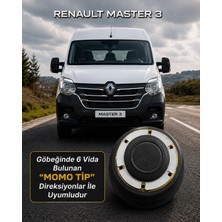 Carlone Renault Master-3 Uyumlu Spor Direksiyon Göbeği Momo Tip