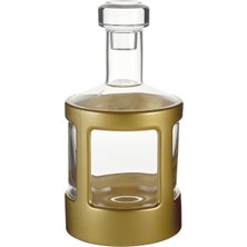 Paşabahçe Tomas Kral Frame Viski Şişesi Gold, Viski Bardağı, 1 Adet