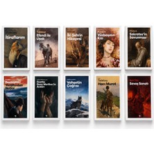 Halk Kitabevi Dünya Klasikleri 10 Kitap Seti | Tolstoy, Dostoyevski, Dickens, Goethe, Platon, Sun Tzu | Roman ve Felsefe Kitapları
