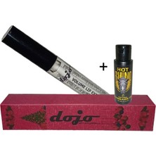 Fırfır Moda Dojo Dudak Dolgunlaştırıcının Hotlip Plumper Yanında Hotrhino Erotikmasaj Yağı