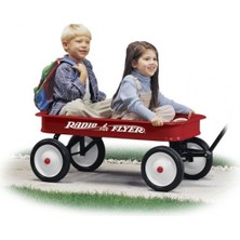 Plan Toys Radıo Flyer Klasik Kırmızı Vagon (MODEL18)