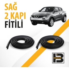 B&M Kauçuk Nissan Juke (2010-2019) Sağ Ön ve Arka Kapı Fitili BM02406