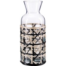Paşabahçe Rattan Karaf Siyah-Naturel, Şık Sürahi
