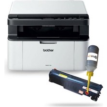 Brother Dcp 1511 Çok Fonksiyonlu Dolan Tonerli Laser Yazıcı 150 Sayfa Beyaz Renkli