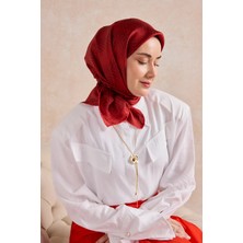Silk Home Twill Ipek Desenli Eşarp 11520