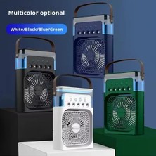 Pukotech 600 ml Su Tanklı Buharlı Serinletici Fan | Taşınabilir Mini Klima Fanı | LED Işıklı Hava Soğutucu