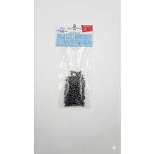 Klinkshop Bez Bebek Ayakkabısı İçin  2,5 mm Mini Kuşgözü Malzeme Paketi Antiksarı 250 Adet
